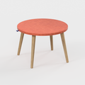 La table basse Confluence ⌀60cm NM06 - Terracotta