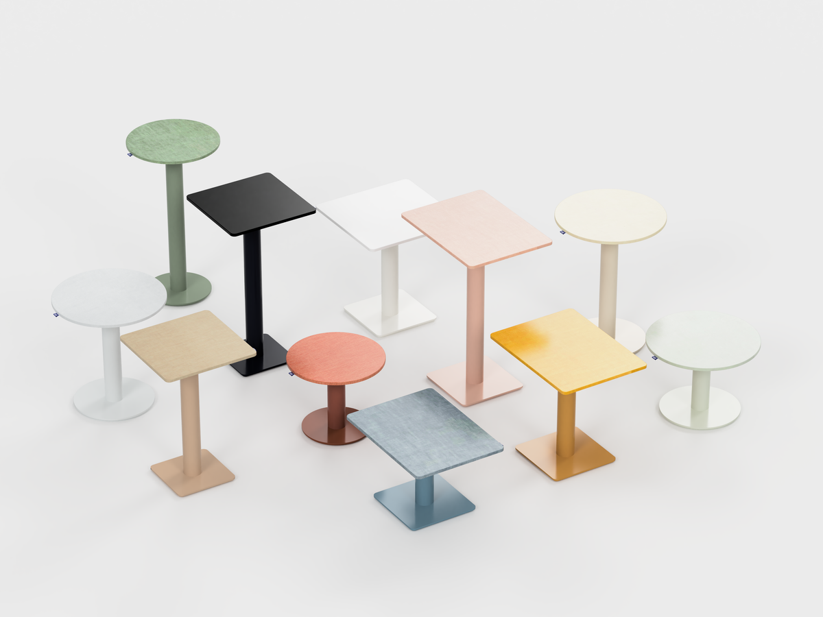 La table Montchat - ⌀70cm - T746 Cacao